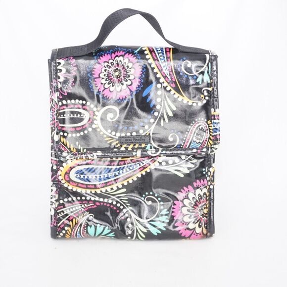 Vera Bradley BOGO FREE SALE Haymarket Paisley Print Insulated Lunch Tote - Picture 3 of 9